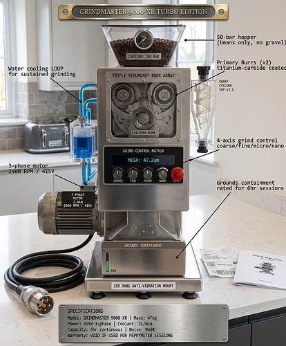 GRINDMASTER 9000-XR Turbo Edition