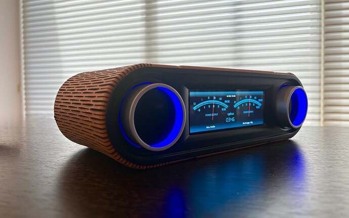 Final result DIY design Volumio Rpi streamer GSE