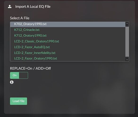 dsplist