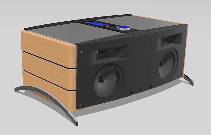 DIY Volumio hifi Bluetooth portable speaker revised 1.0