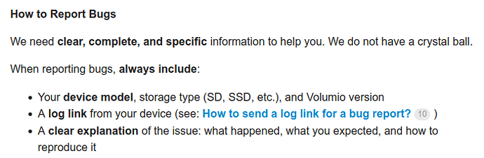No details = no help
