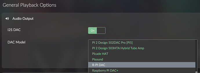 R-PI DAC Driver Overlay