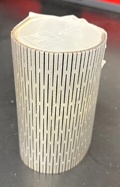 Silver painted