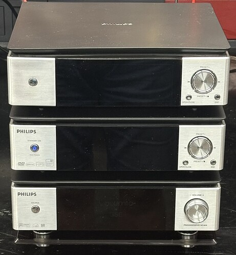 Philips Microset volumio streamer GSE off