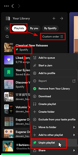 Spotify_pin playlist