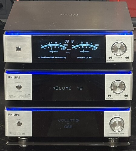 Philips Microset volumio streamer GSE